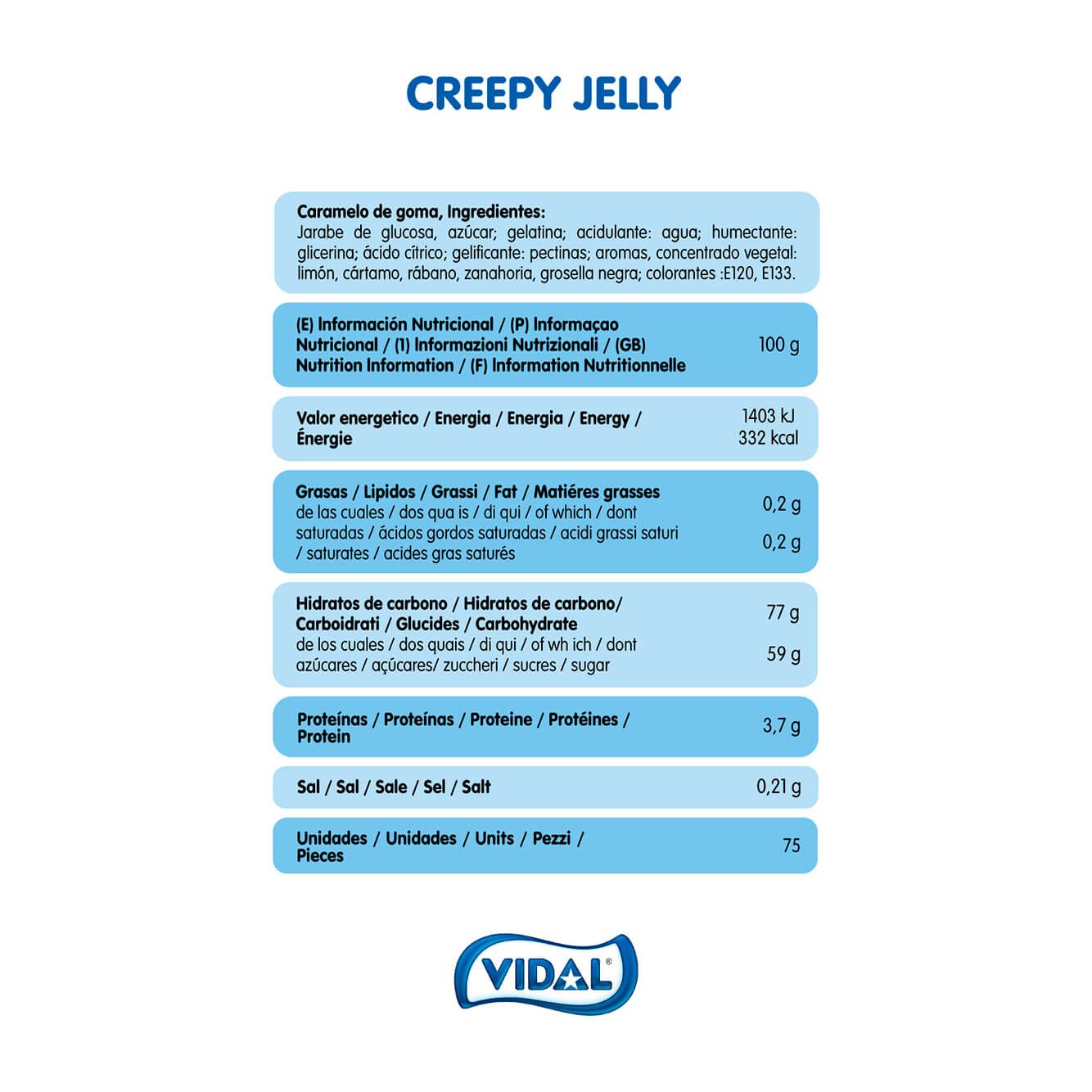 Creepy Jelly estuche 726 g