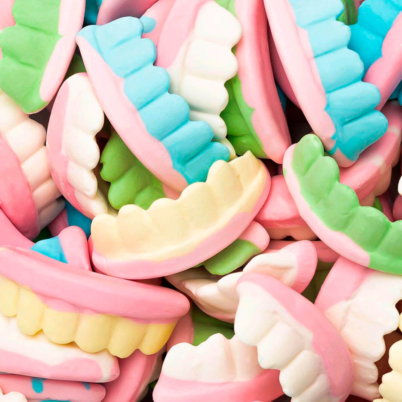 Dentaduras colores cubo 1,1 Kg