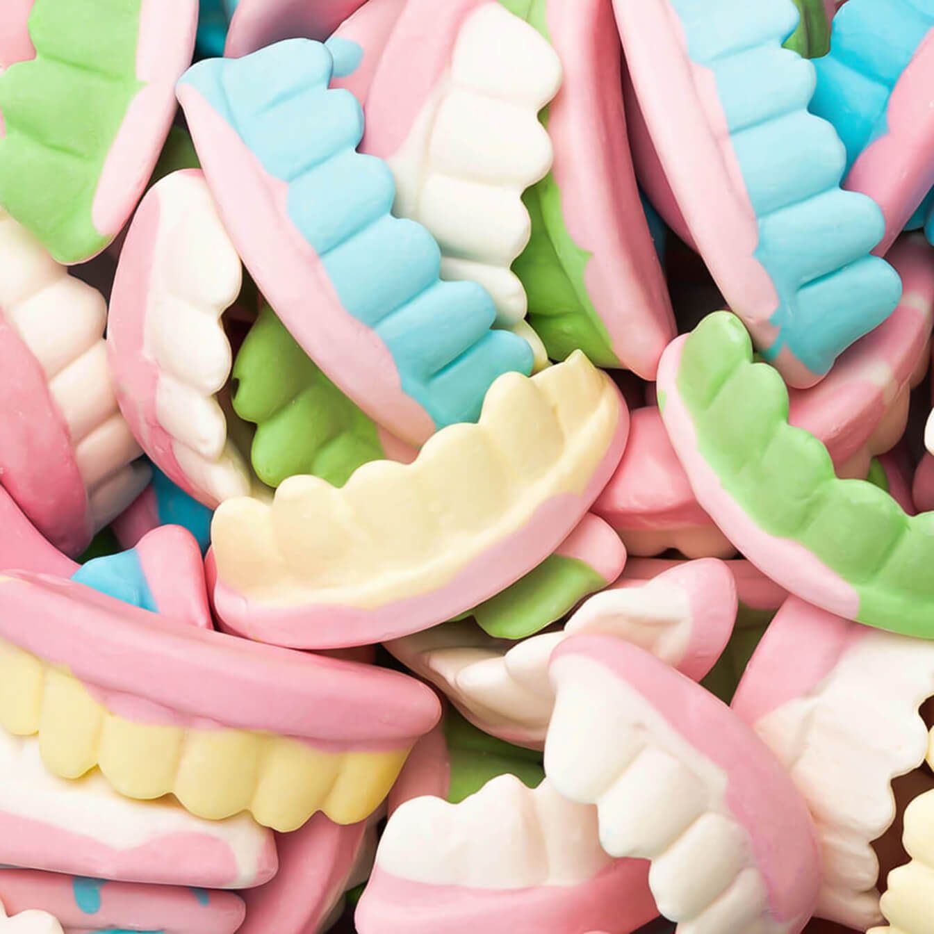 Dentaduras colores 14 bolsas 65g