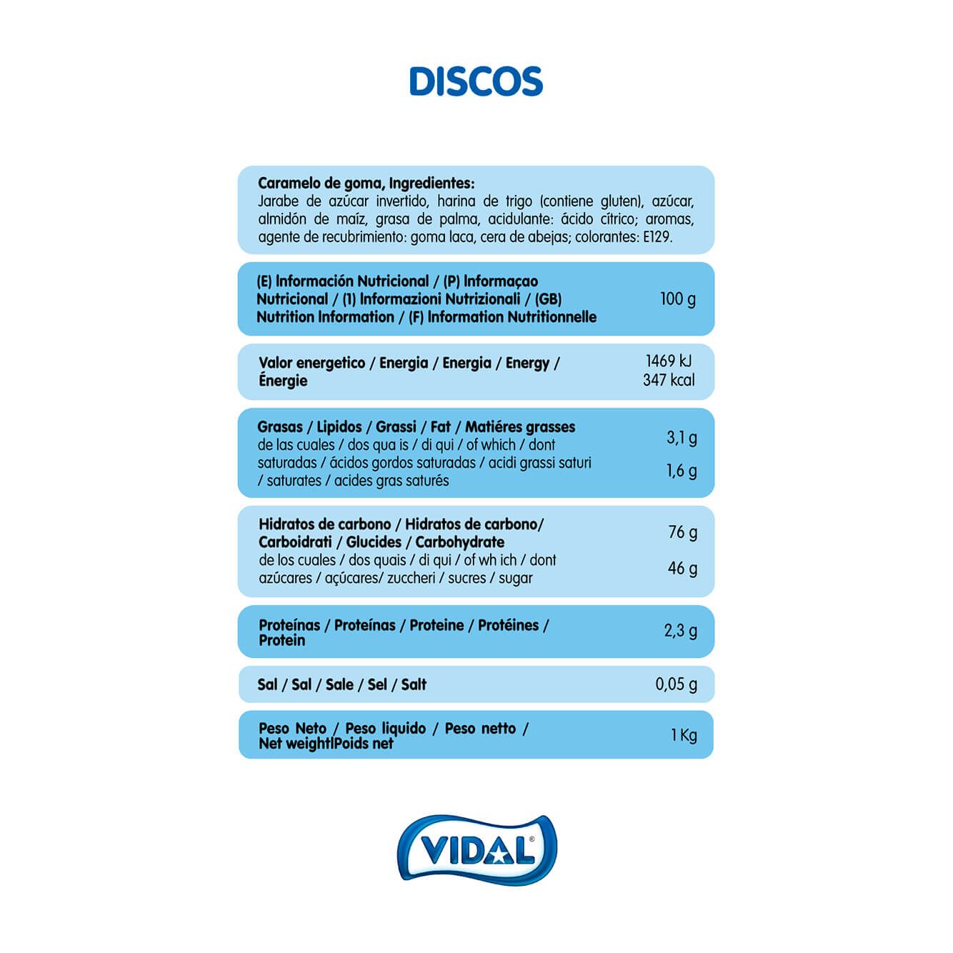 Discos bolsa 1 Kg