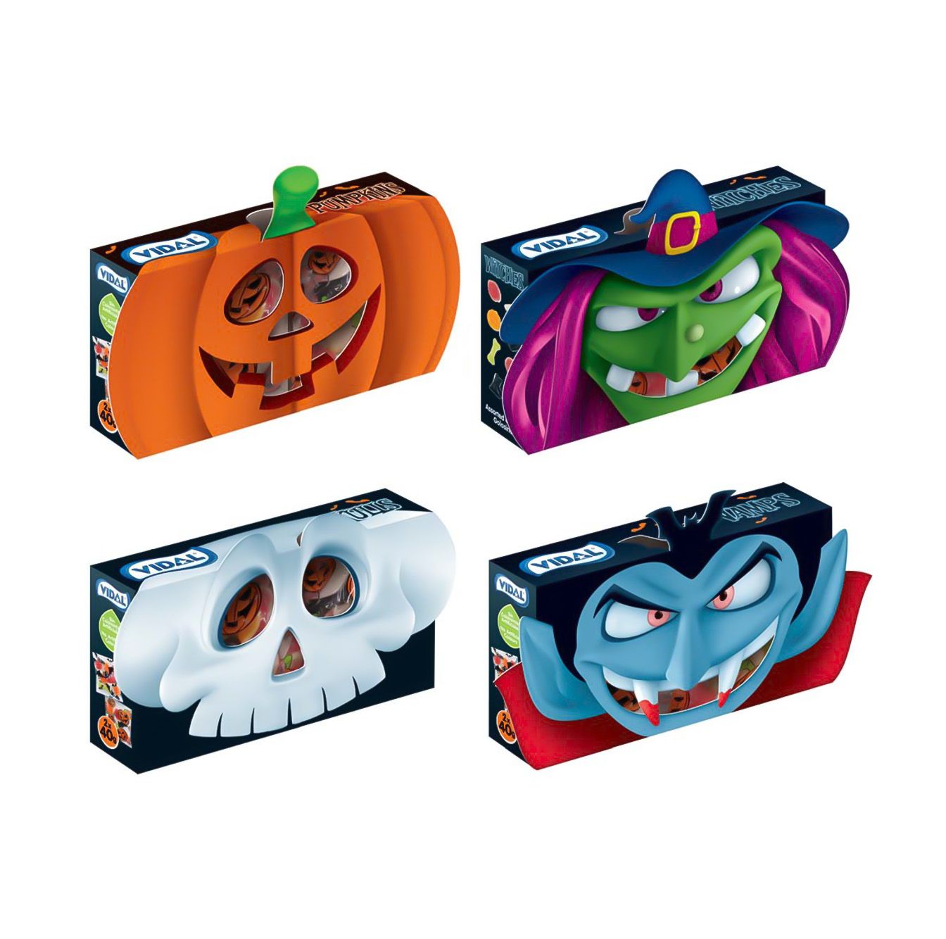 Halloween Mix 20 cajitas de 80 gr