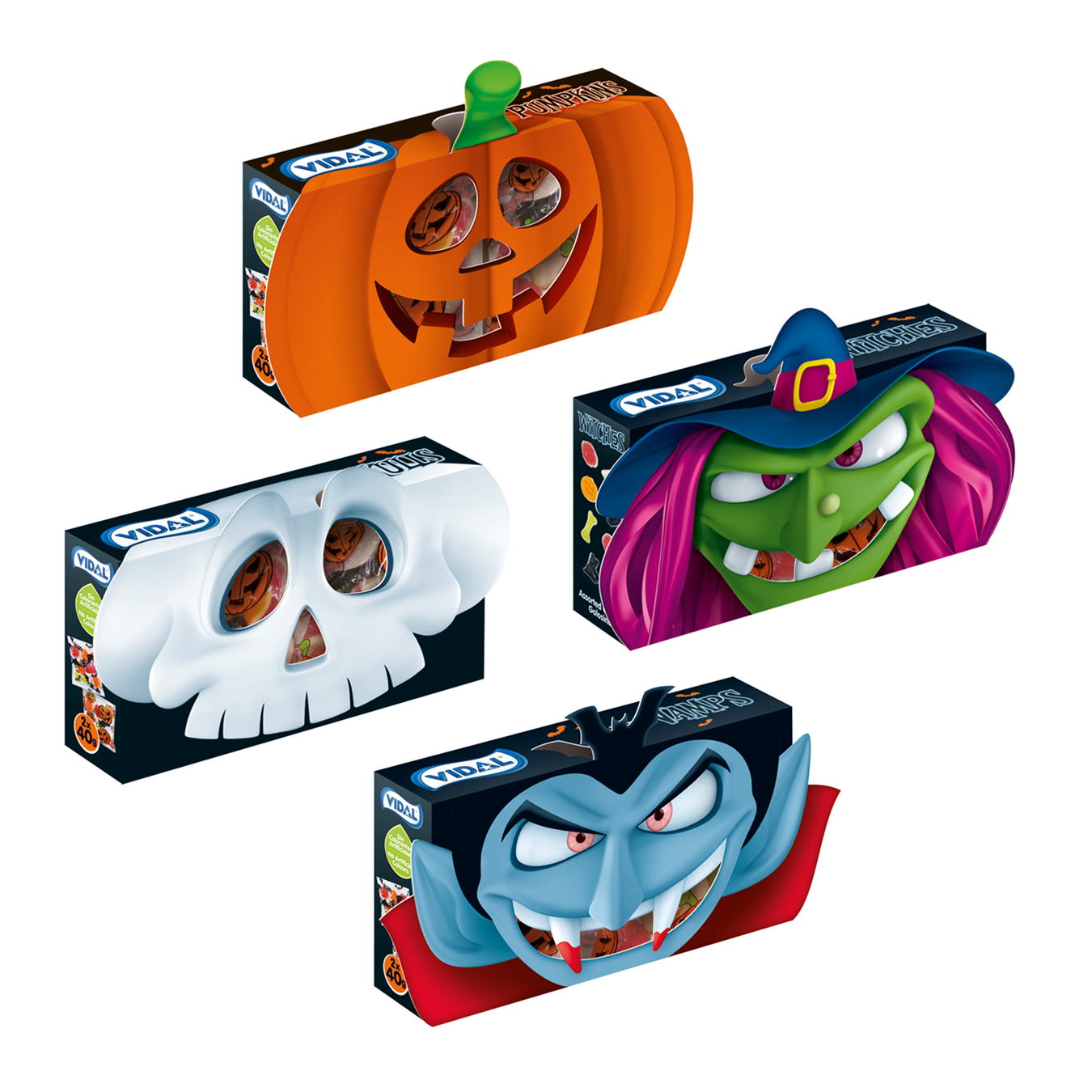 Halloween Mix 20 cajitas de 80 gr