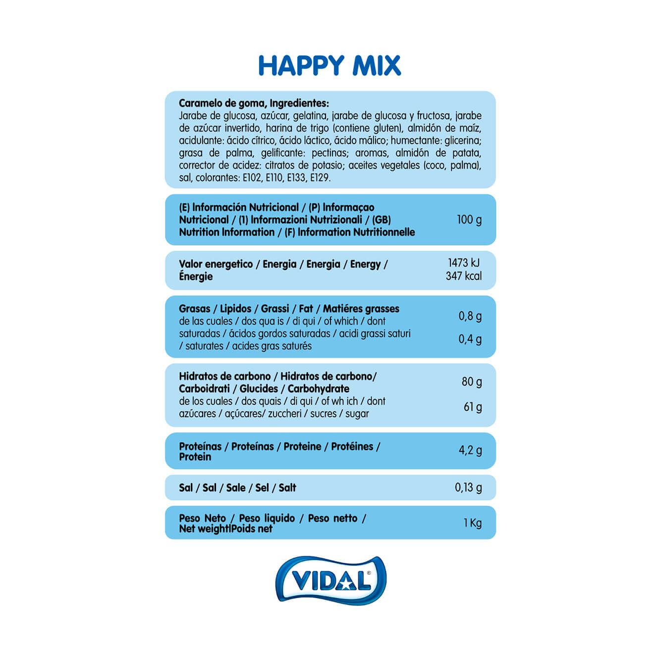 Happy Mix bolsa 1 Kg