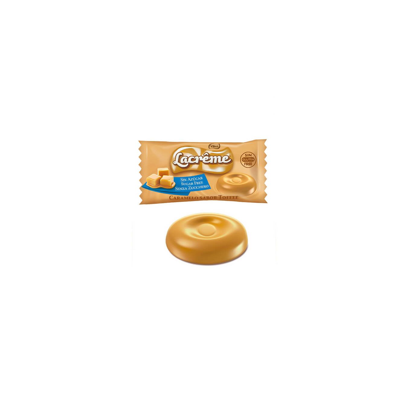 LaCrême Toffee sin Azúcar 12 bolsas 80g