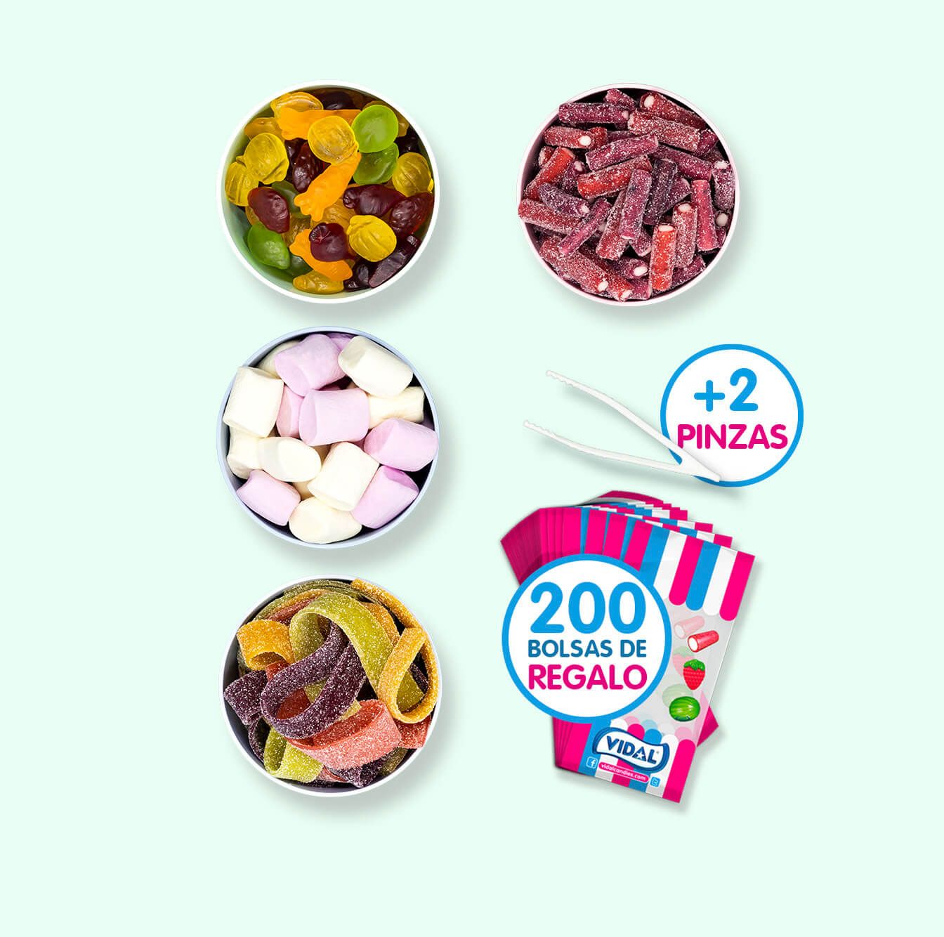 Mesa dulce cumple vegano