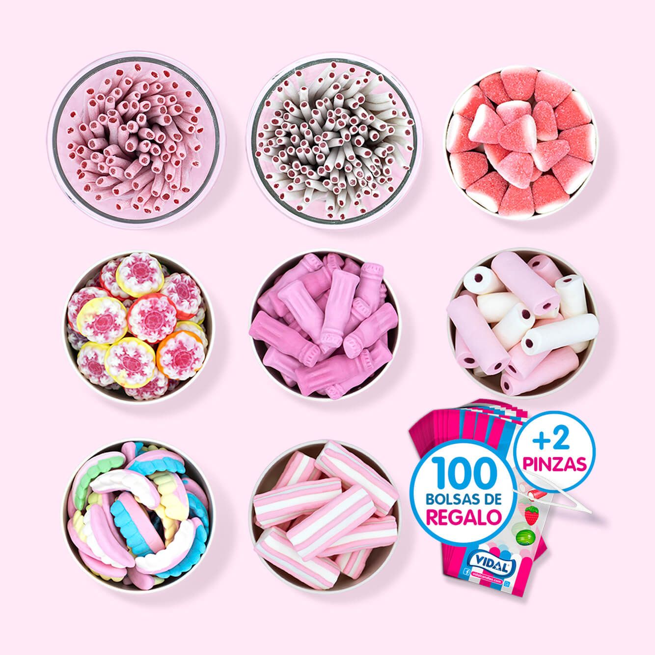 Mesa de chuches Princess