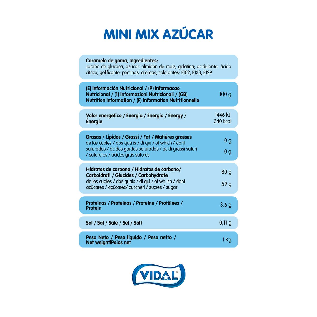 Mini Mix bolsa 1 Kg