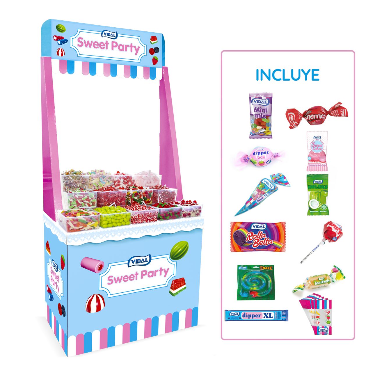 Sweet Party chuches envueltas