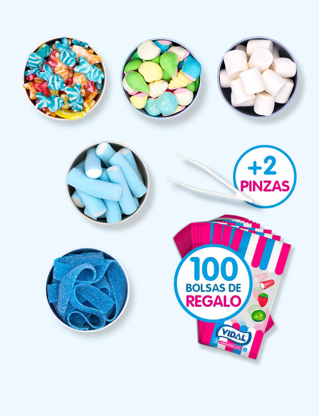 Candy bar bodas en la playa