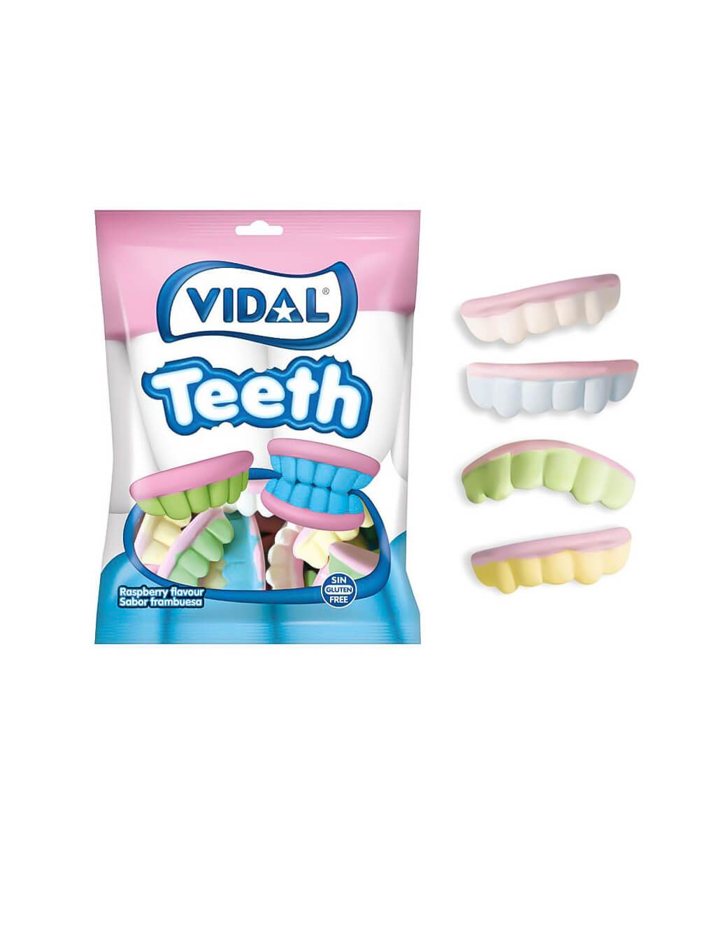 Dentaduras colores 14 bolsas 65g