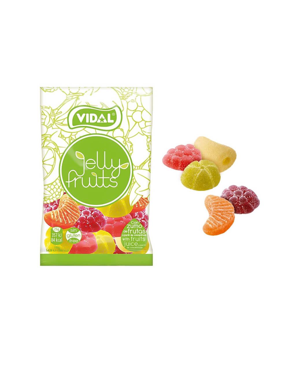 Jelly Fruits 250 uds. Caramelos online