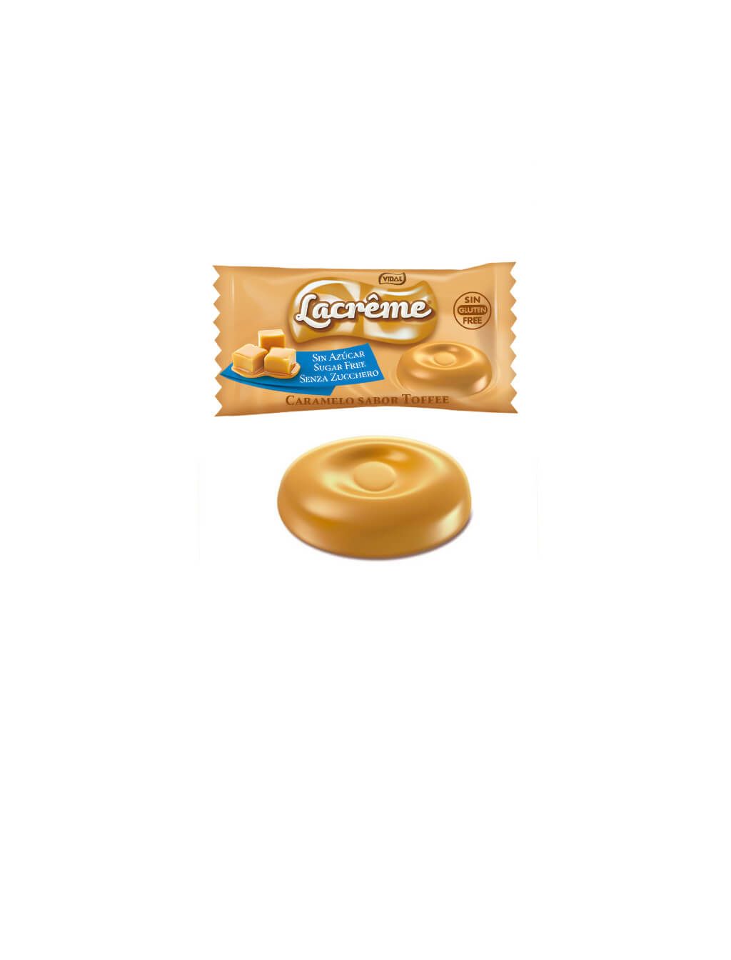 LaCrême Toffee sin Azúcar bolsa 900 g