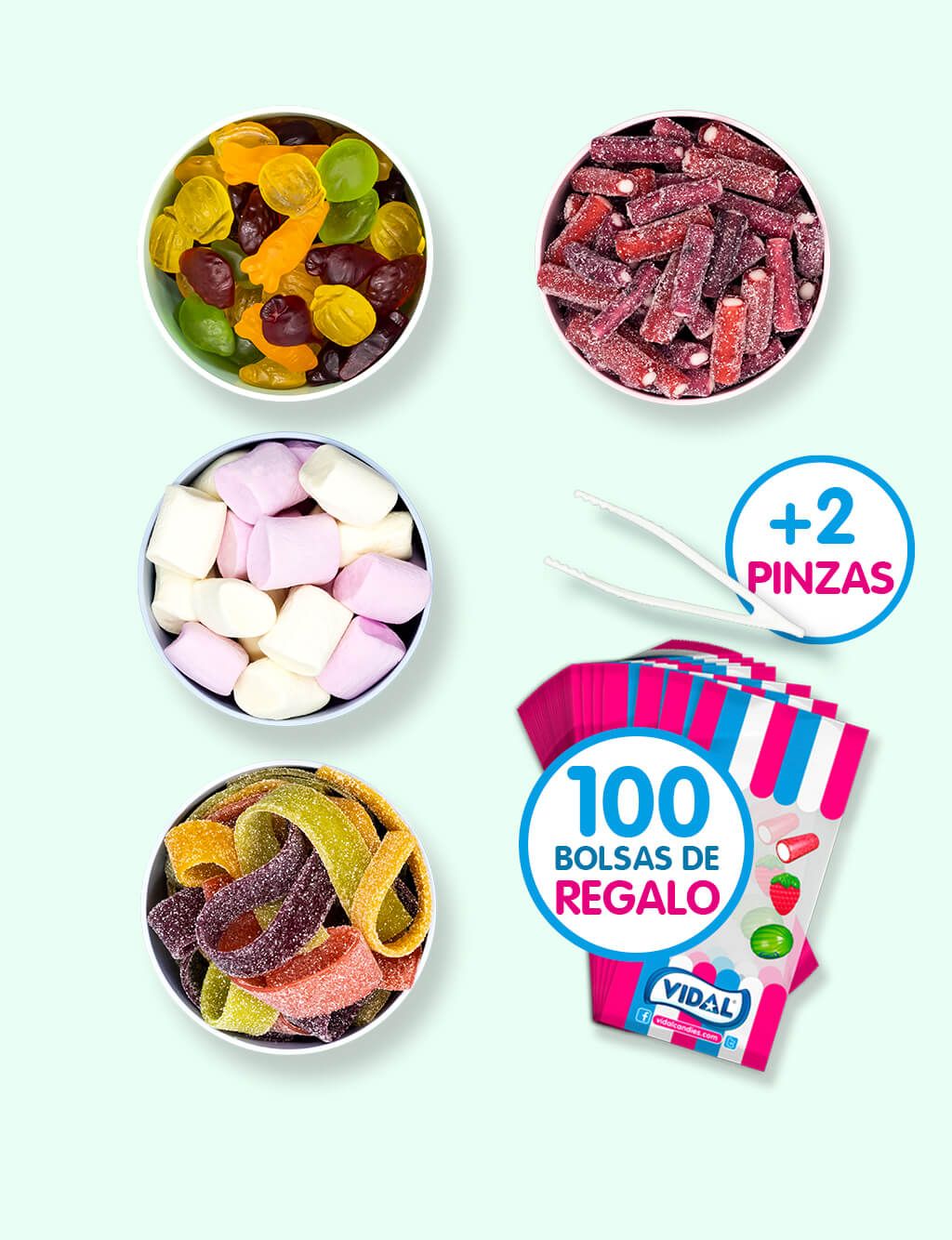 Mesa dulce cumple vegano
