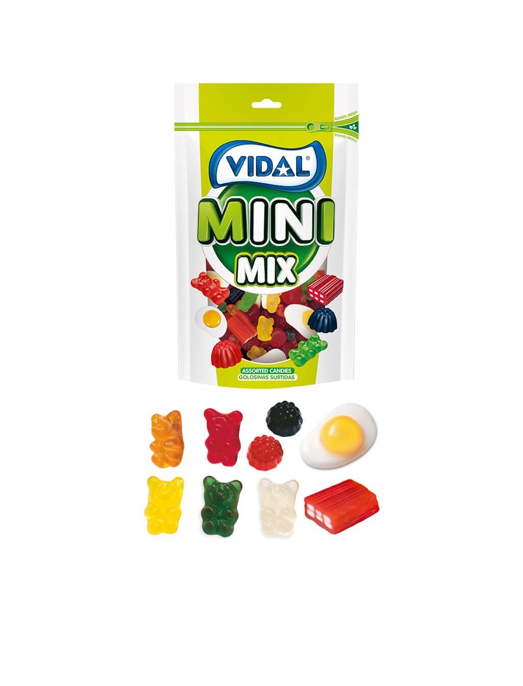 Mini Mix caja 10 bolsas doypacks autocierre 180g
