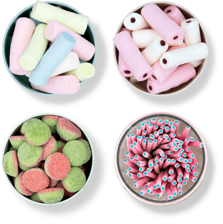 CONOS DE CHUCHES PARA CUMPLEAÑOS. CHUCHES Y DECORACION. PRECIOS DE FABRICA.  www.