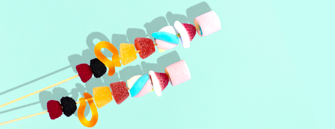 ¿Cómo hacer brochetas de chuches fáciles de preparar? 
