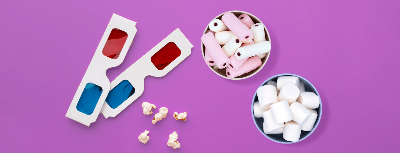 Películas y golosinas para niños (y no tan niños) 