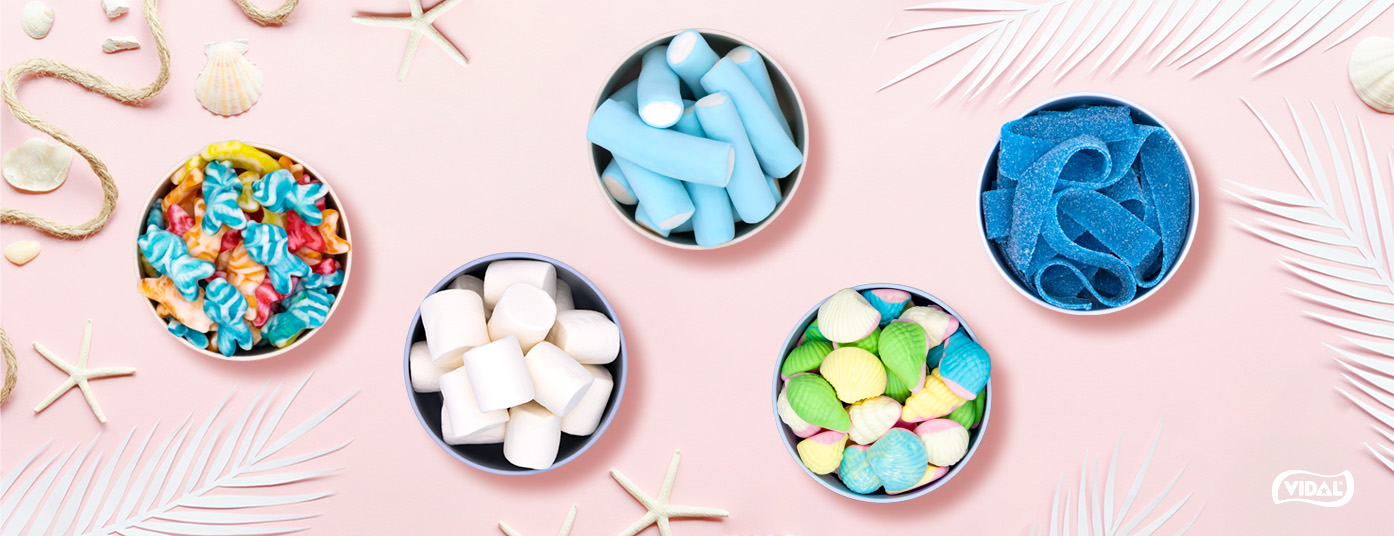   5 ideas de decoración de una mesa dulce para bodas al aire libre 