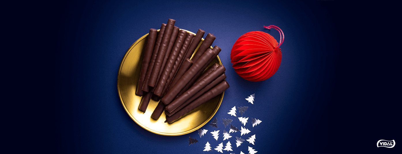 Decora tu mesa de Navidad de la forma más dulce 