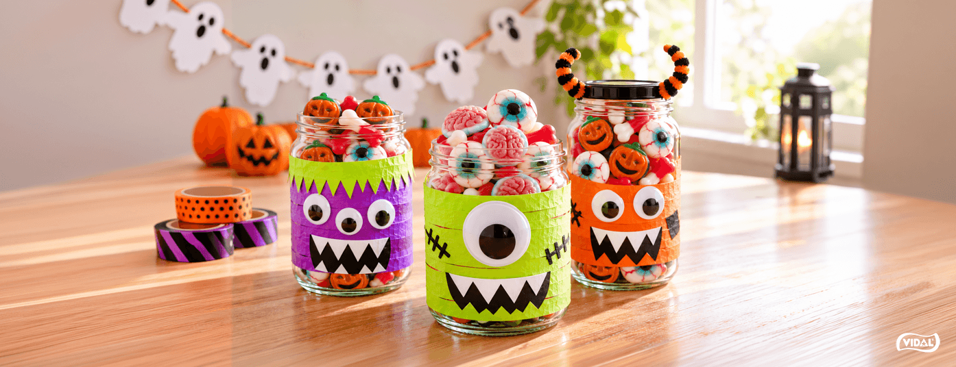 5 manualidades monstruosas de Halloween para hacer con niños