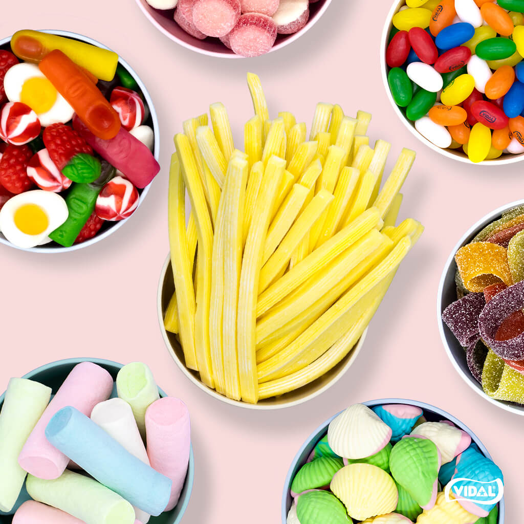 Diferentes tipos de golosinas que puedes poner en un candy bar o mesa dulce  - Blog de Chuches