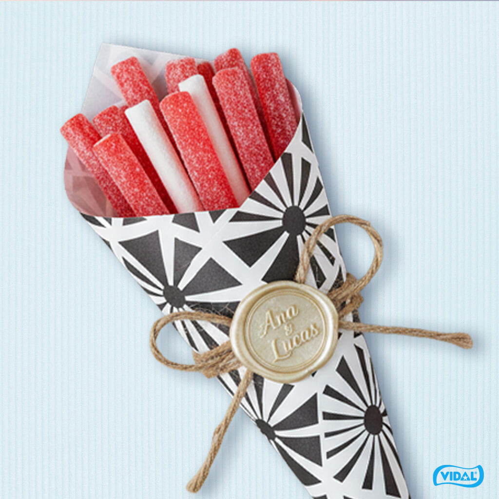 Cómo hacer envoltorios creativos para chuches en bodas y eventos