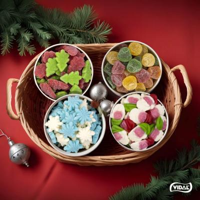 ¿Cómo preparar cestas de chuches originales para Navidad?