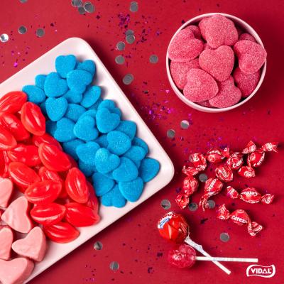 ¿Cómo hacer tu propia decoración para san Valentín con chuches?
