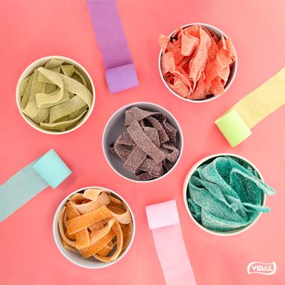 ¿Cómo decorar con chuches por colores una fiesta?