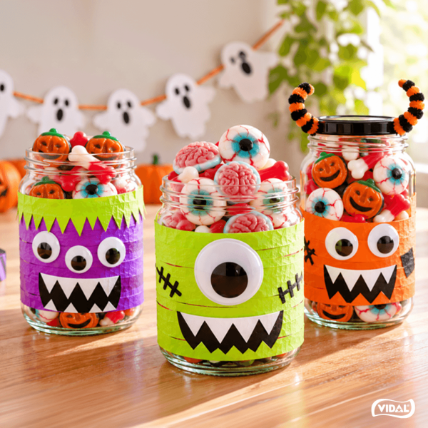 5 manualidades monstruosas de Halloween para hacer con niños