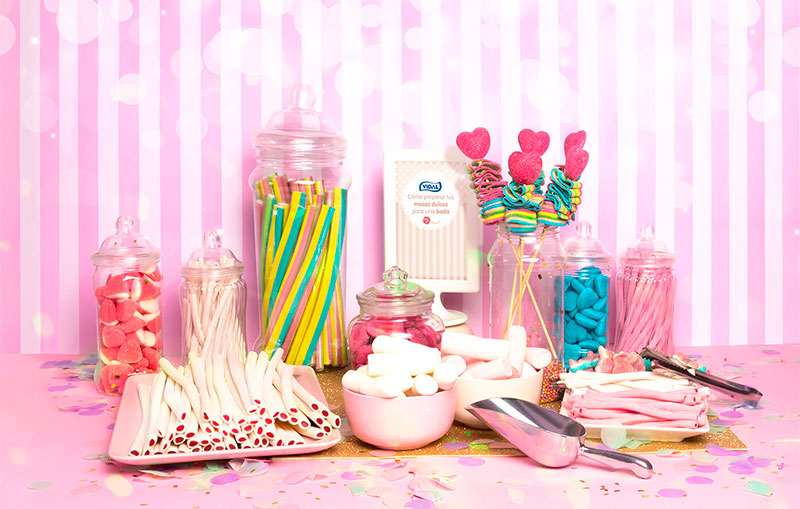 Hacer una mesa dulce para boda