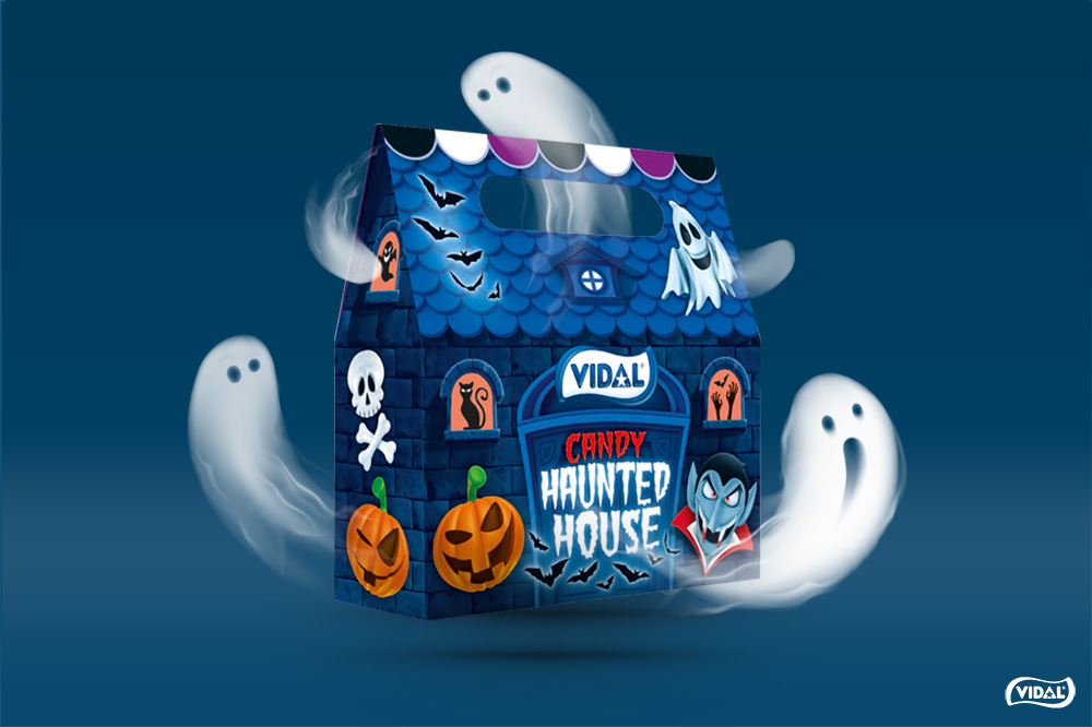 Casa embrujada de golosinas