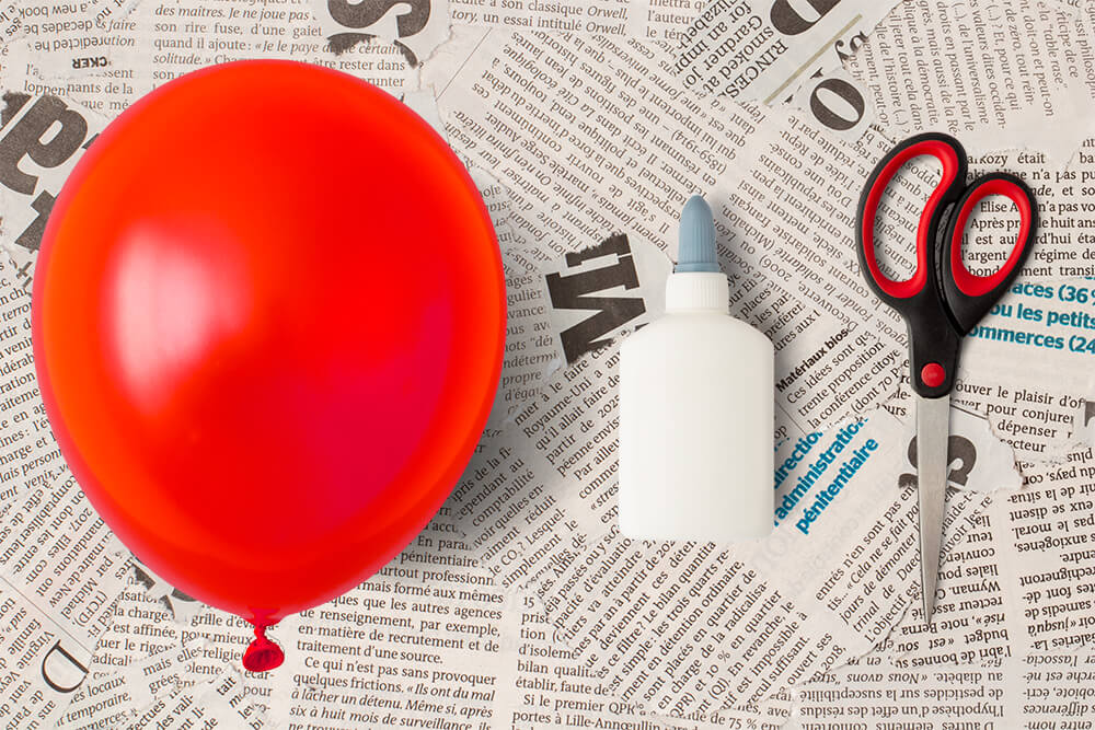 como hacer piñatas con globos