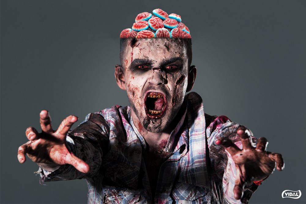 Disfraz de zombie Halloween