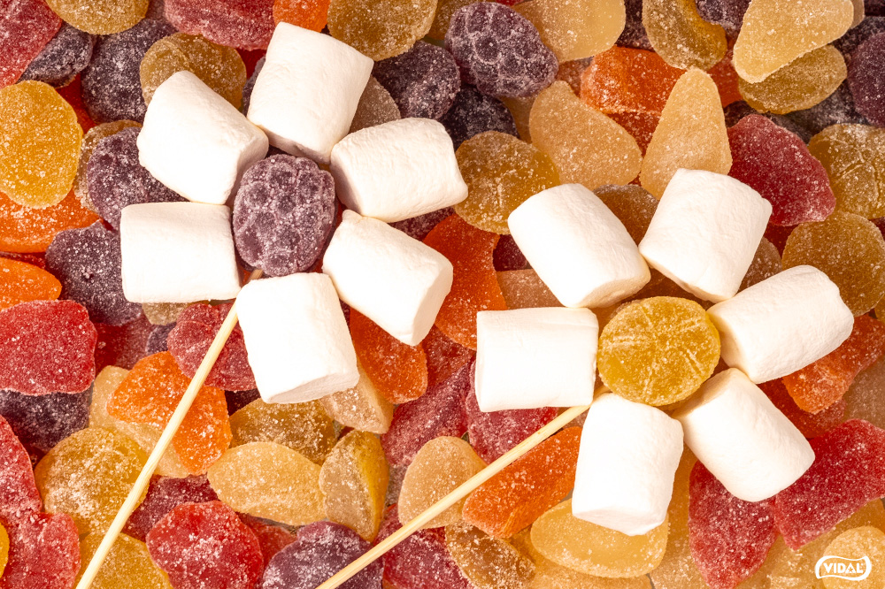 Flores comestibles: margaritas de chuches