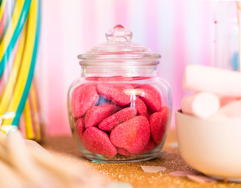 Regalos con chuches para invitados