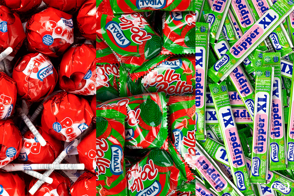 pinata con chuches navidad